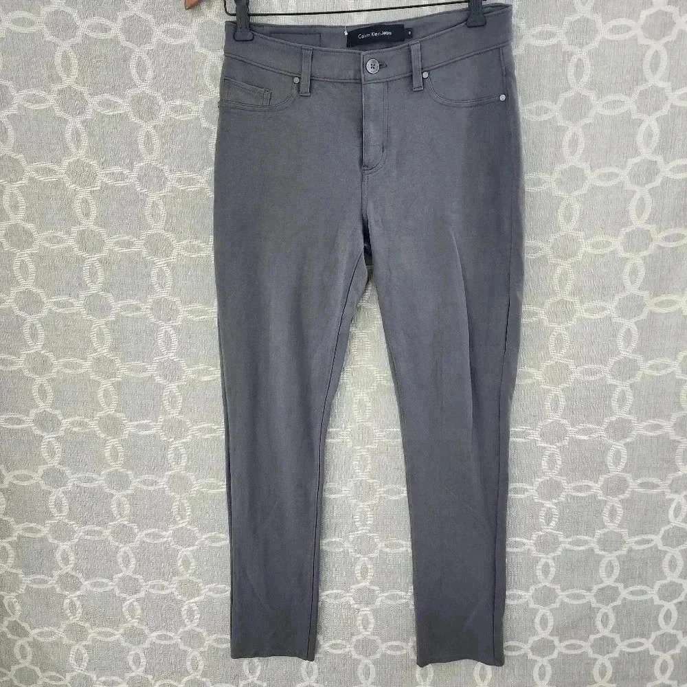 Calvin Klein Jeans Gray Legging Pants Women's 8